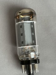 GE 7591A Tube Coin Base top halo getter tests NOS