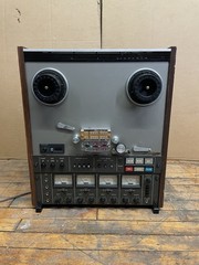 Vintage TEAC A-3440 Reel to Reel Tape Recorder 4 Track Powers On Untested
