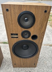 Vintage Pioneer 150W 3-Way Speaker system CS-K535 150W Japan & USA 36″ WORKING!