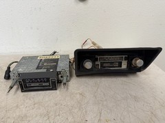 Lot Vintage Ikracor KID-581E AM/FM Cassette & Audiovox 3000 Stereo Untested