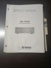 Yamaha CA-1010 Service Manual Original Repair Book Stereo Main Amplifier