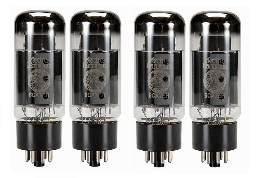 New 4x Electro Harmonix 6CA7 | Matched Quad / Quartet / 4 Tubes | EH | Free Ship