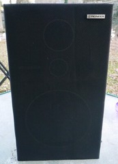 Pioneer CS-G203 3-Way Speaker System 100 Watts 6 OHM Restored w/Grills Tested