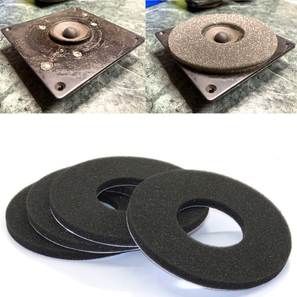4Pcs Design Foam Trim Tweeter Repair Kit For JBL LE25, FSK-LE25 L88A L100A, L120