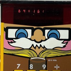 Vintage Texas Instruments Little Professor Calculator 1976 Tested It Works