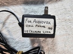 VTG Audiovox MVX-480 Analog Cell Phone w/ Charger Battery Works – No Service