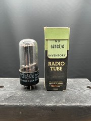 National Union NOS/NIB 5Z4GT/G vacuum tube tested and guaranteed free shipping