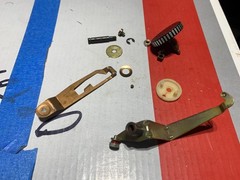 Dual 1229 Vintage Stereo Turntable Parting out – Anti-Skate Hardware + Knob