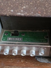 Sherwood S-1000II Mono Tube Integrated Amplifier 1950s 1960s