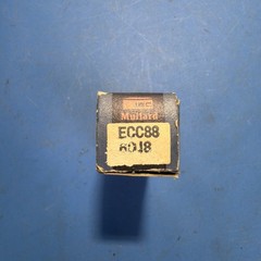 Mullard ECC88 / 6DJ8 Vacuum Tube 9-Pin Audio Valve – Untested Open Box