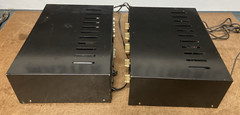 pair of Grommes Model 10PG 6V6 integrated tube amps