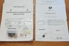 Leak TL/50 amplifier rebuild restoration Capacitor Kit fix repair instruction