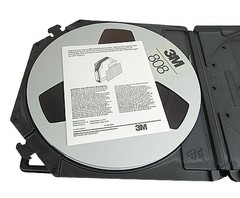 3M 808 1/4in x 10.5in Reels with Tape, Set of 2 – New Old Stock, Free Shipping
