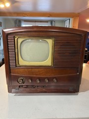 Vintage Philco 48-1001 Tube Television 1948 TV Antique CRT Restoration Project