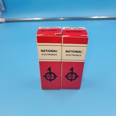 Lot of 2 National Electronic 3A3C / 3B2 / 3AW3 Vacuum Tubes NOS Open Box