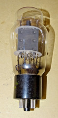 Western Electric Type 421A Dual Power Triode Tube, Good