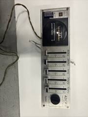 Vintage Car Audio Bundle Audiovox 8Track Player AMP600 Rondo GE-5000 EQ Untested