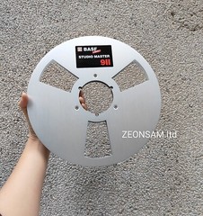 1 PCS BASF 911 1/4″ 12″ Empty Tape Reels For Reel To Reel Tape Recorders