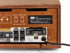 SANSUI 210 WORKS! 1970’s AM/FM Receiver SILVER FACE Japan Excellent Condition