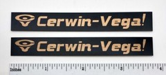 Cerwin Vega AT-15 Speaker Badge Emblem Custom Made Aluminum AT-8 AT-10 AT-12