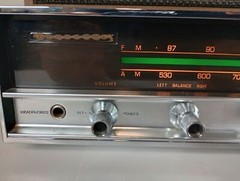 Vintage Panasonic RE-7670D Stereo Receiver With Original Panasonic Speakers Set