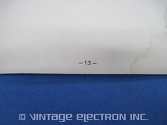ROCKFORD FOSGATE RF2000 POWER AMPLIFIER OWNER’S MANUAL (Same As Hafler JF2000)