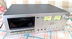 Vintage Teac A-100 Stereo Cassette Deck, TESTED, READ!!!