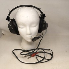 HTF Rare Vintage Audiotronics HSM-6 Headphone Microphone Set Made In Japan