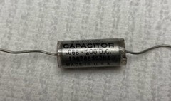 Sprague Vitamin Q Capacitor .068 – 200