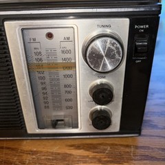 Vintage Sony ICF-7280W Serial #84248 AM/FM Portable Radio – Tested & Working