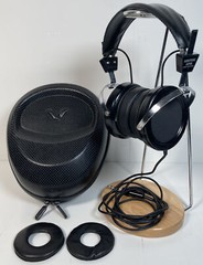 Rare Vintage Audiotronic AHP66 Audiophile Flat Drive Orthodynamic Headphones