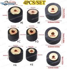 4pcs/set 11.8 * 7 * 2.0 11.8 * 8 * 2.0MM Copper Pinch Roller Recorder Cassette