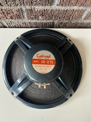 Vintage 1960s 12 inch CR-12TX CalRad Coaxial speaker 8 ohm Japan Rare Working