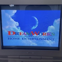 SV2000 WV20D5 20″ Flat CRT TV Built-In DVD Player Combo Y2K – TESTED – No Remote