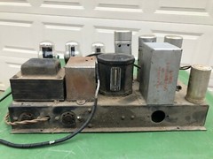 Antique 1940s Dual 45 Tube Amplifier from Record Cutter UTC PA 132 Transformer