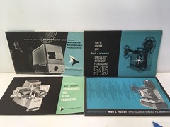 Bell & Howell Projector Instruction Manual How to Use Lot Vtg Lot B Large