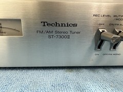 Technics ST-7300Ⅱ Stereo Tuner AM FM AC100V From Japan
