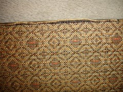 Vintage Tweed Speaker Covers from 1960s Magnavox Console approx 16×8