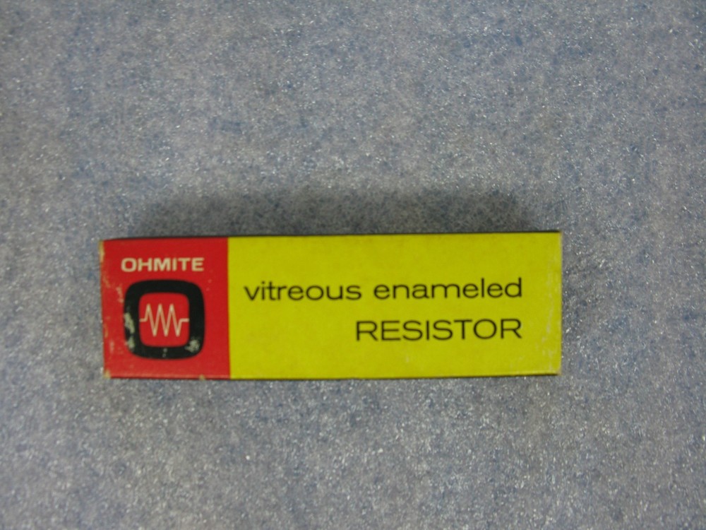 7.2k OHM 50 Watt 10% Adj. Ohmite Dividohm Vitreous Enameled Wirewound Resistor