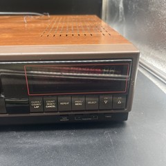 Zenith Vintage VCR VHS Player VRE205 Working No Remote Brown Wood Grain Tested/W