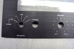 Philips 7831 Receiver Faceplate. Read All Below. Tested Parting Out Entire 7831