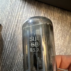 5U4GB GE Vintage GE General Electric Rectifier Vacuum Tube 5AS4A Tested