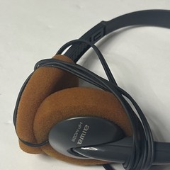 Vintage 80’s Aiwa HP-MO28 Plug-In Headphones, Adjustable Headband – Tested (#2)