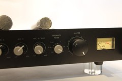 Pyramid PR-2000 6-Channel Microphone Rack Mixer Vintage Audio Tested Works