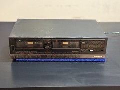 PIONEER CT-1170W DUAL CASSETTE HIGH SPEED DUBBING METAL DOLBY