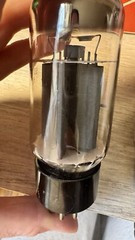 Matched Pair 6CA7 EL34 Vintage Sovtek Reflektor H3B3 Fat Bottle Power Tubes