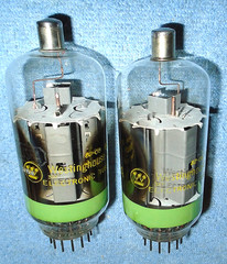 2 NOS Westinghouse 23JS6A / 21JS6A Vacuum Tubes – 30-Watts Audio or Transmitting