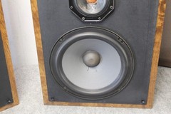 pair vintage INFINITY QB Qb EMIT 3-WAY Speakers Excellent Sound !