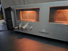 Vintage Mitsubishi DA-M10 Meters w/ DA-A10 Power Amplifier VIDEO DEMO! 🎥📺✅