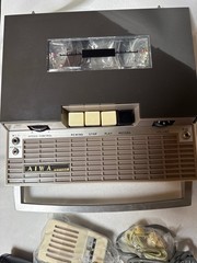 NEW (!) Vintage AIWA JAPAN TP-50R Portable Reel to Reel Tape Recorder